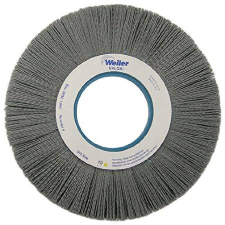 Silicon Carbide Wheel Brush 120 Grit 10 in Outside Diameter Q915