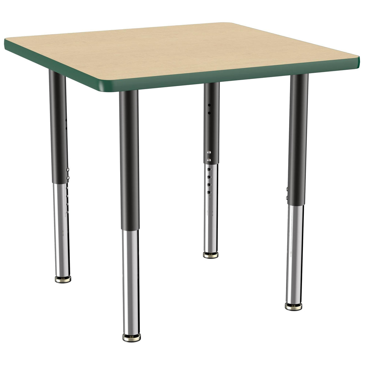 Square T-Mold Adjustable Activity Table with Super Leg C6772