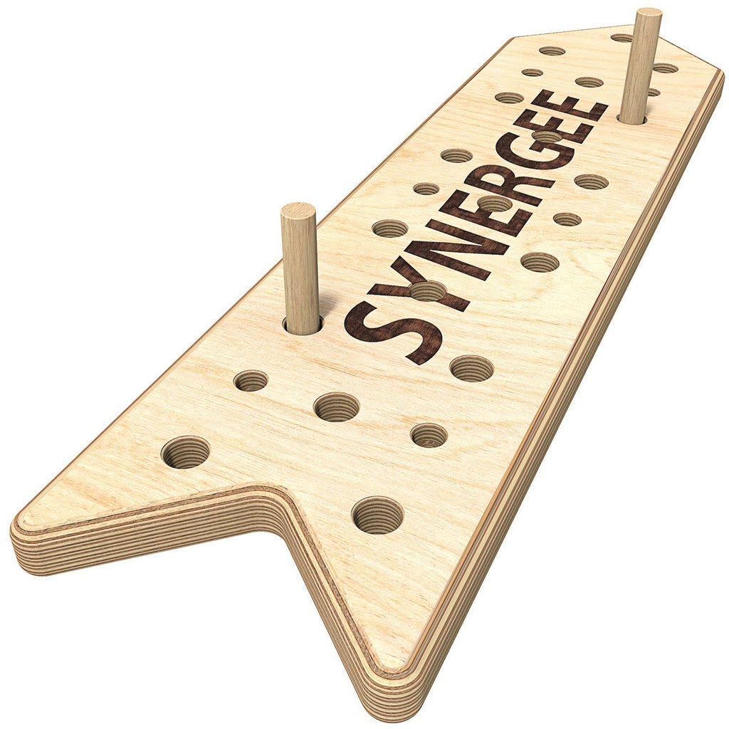 Peg Board for Pull Up, Rock Climbing, Parkour, and Fitness R892