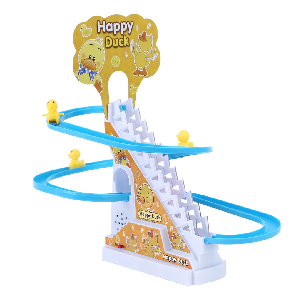 Duck Roller Coaster Toys 4 Pieces Educational Toys with Race Track M3427