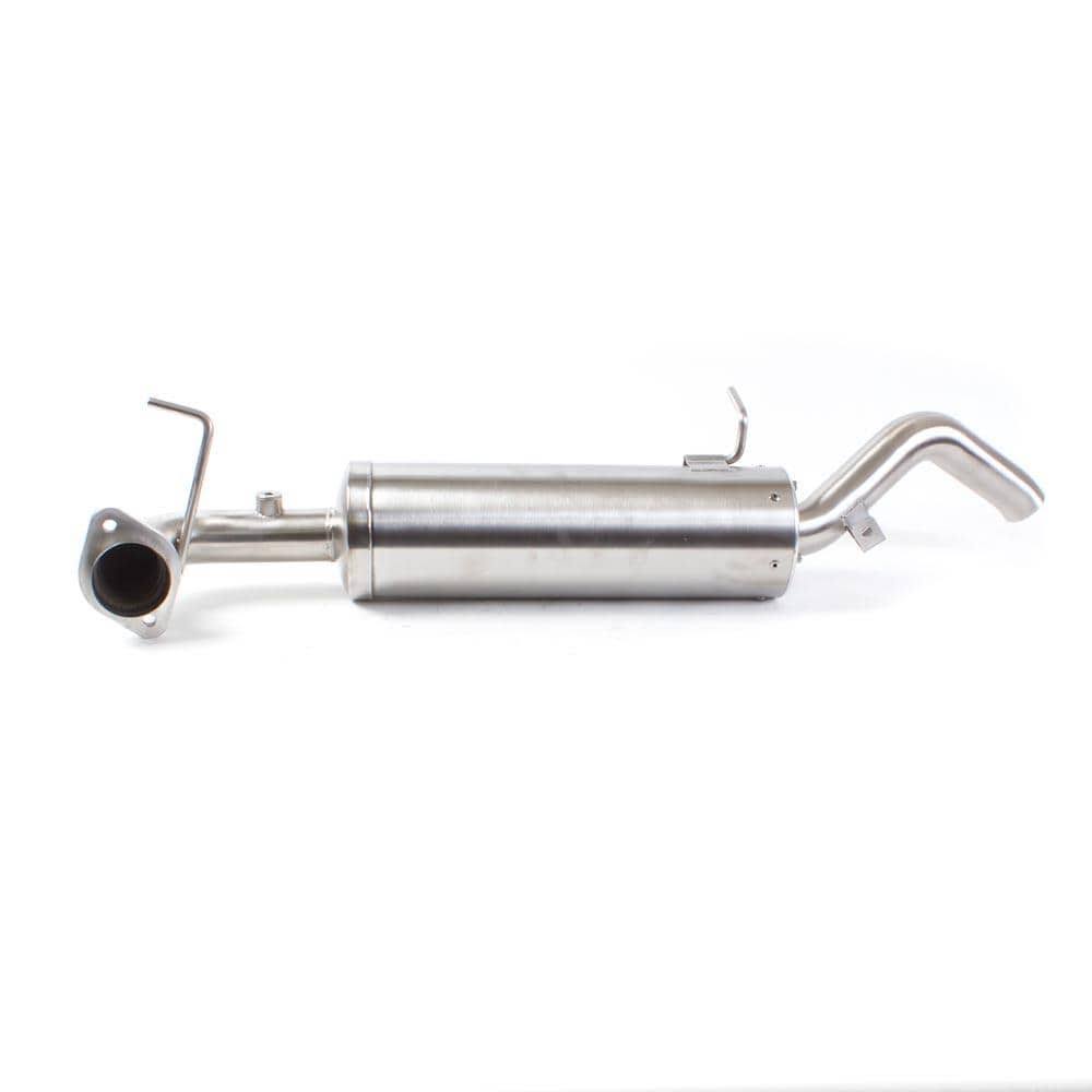 Gray Titan-Qs Slip on Exhaust X7876
