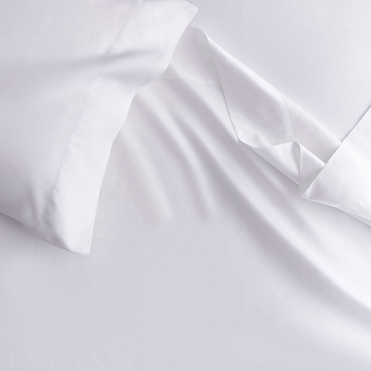 Queen Supima Cotton Sateen Fitted Sheet Z46502