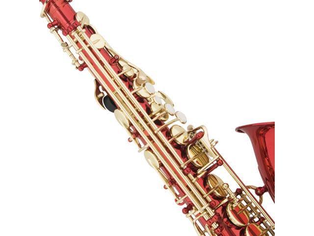 Red Lacquered E-flat Alto Saxophone with Case A36164