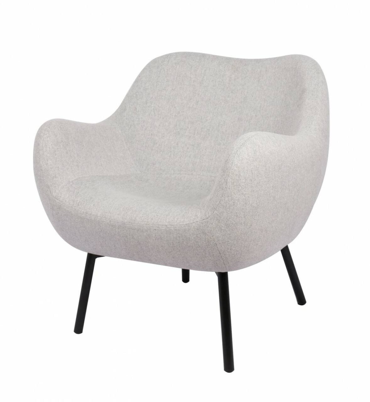 Grey Fabric Accent Chair Z203
