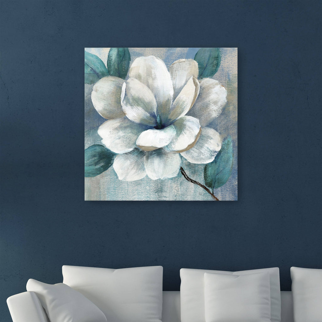 Teal Magnolia II Canvas Giclee T936