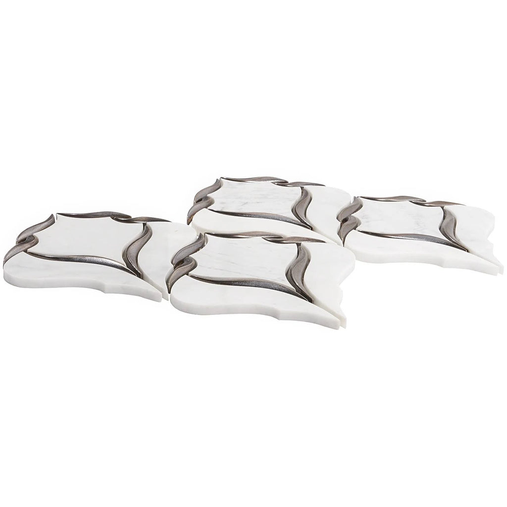 Polished Carrara Mosaic J7373