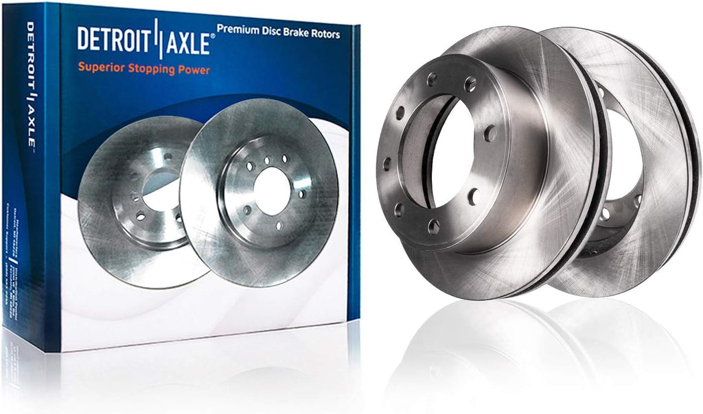 Front Disc Rotors and Brake Pads Replacement 6pc Set A786537