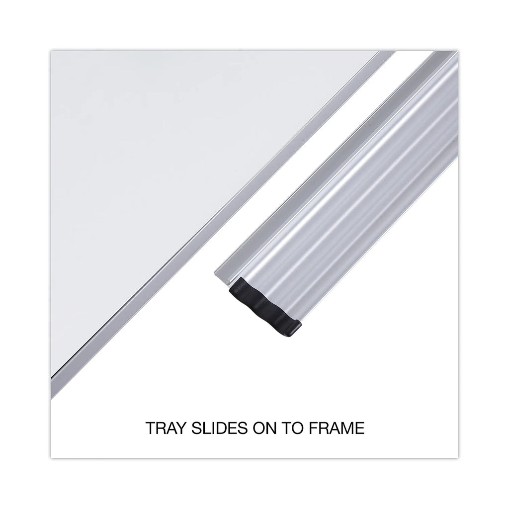 48 in. x 36 in. Lacquered Steel Magnetic Dry Erase Marker Board X82512