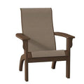 Textured Snow Plastic Folding Adirondack Chair H871607