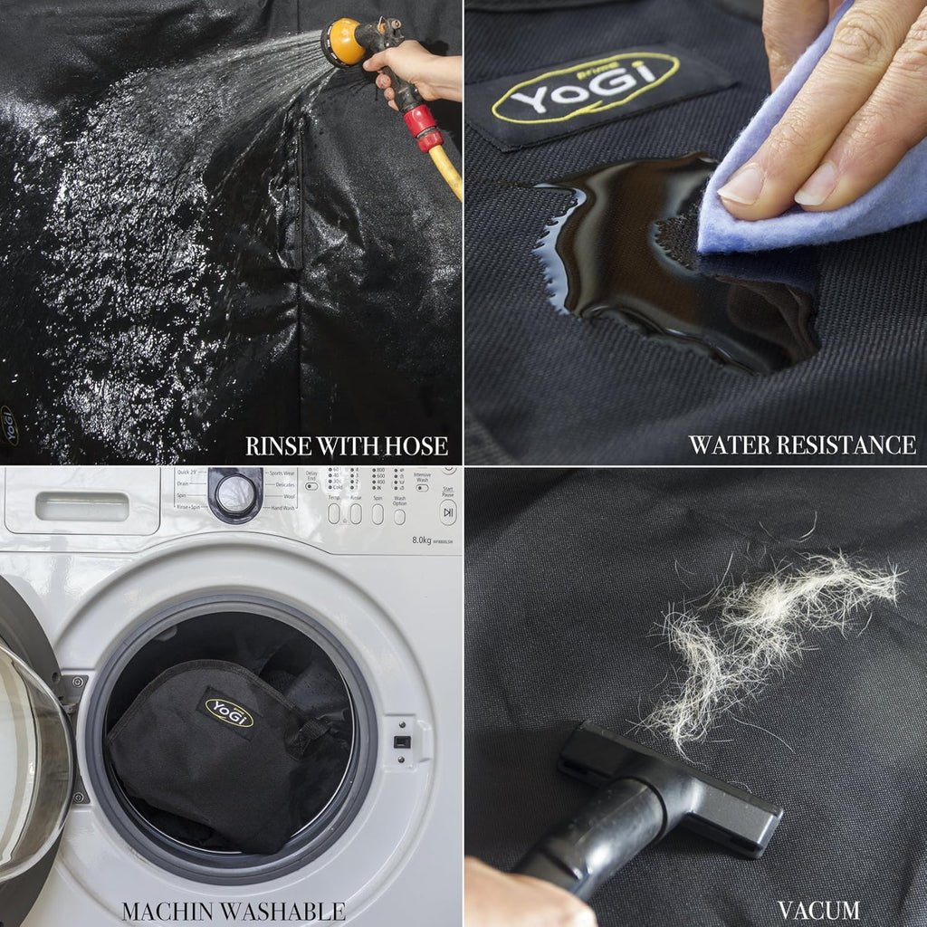 Waterproof Nonslip Dog Seat Cover for Back Seat Q175