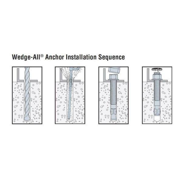 3/8 in. x 7 in. Stainless-Steel Expansion Anchor (50-Pack) A4264