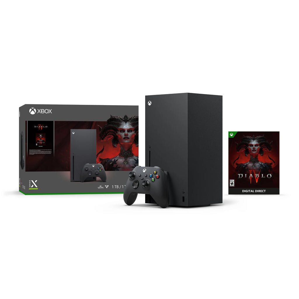 Xbox Series X Diablo 4 Bundle with Nacon Revolution X Wired Controller, Black W482
