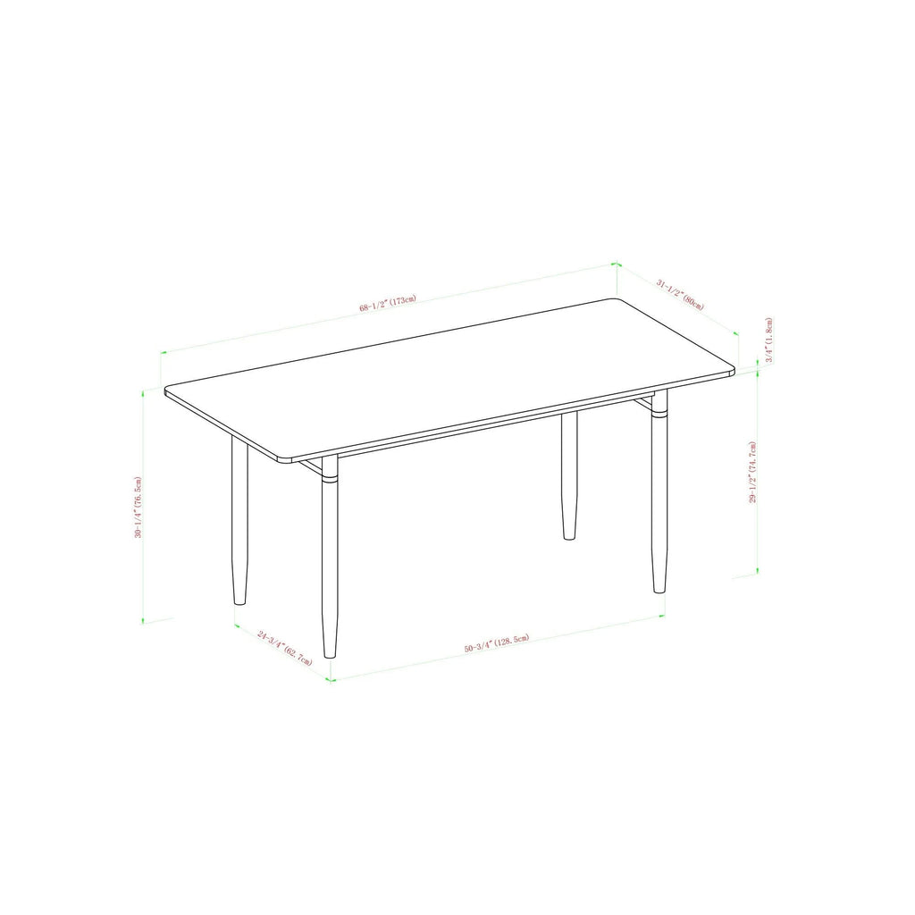 Mid-Century Modern Dining Table E942951