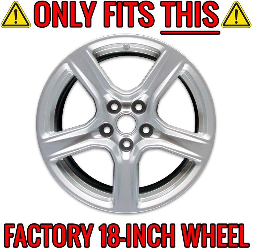 18" Gloss Black Wheel Skins (Set of 4) O8337