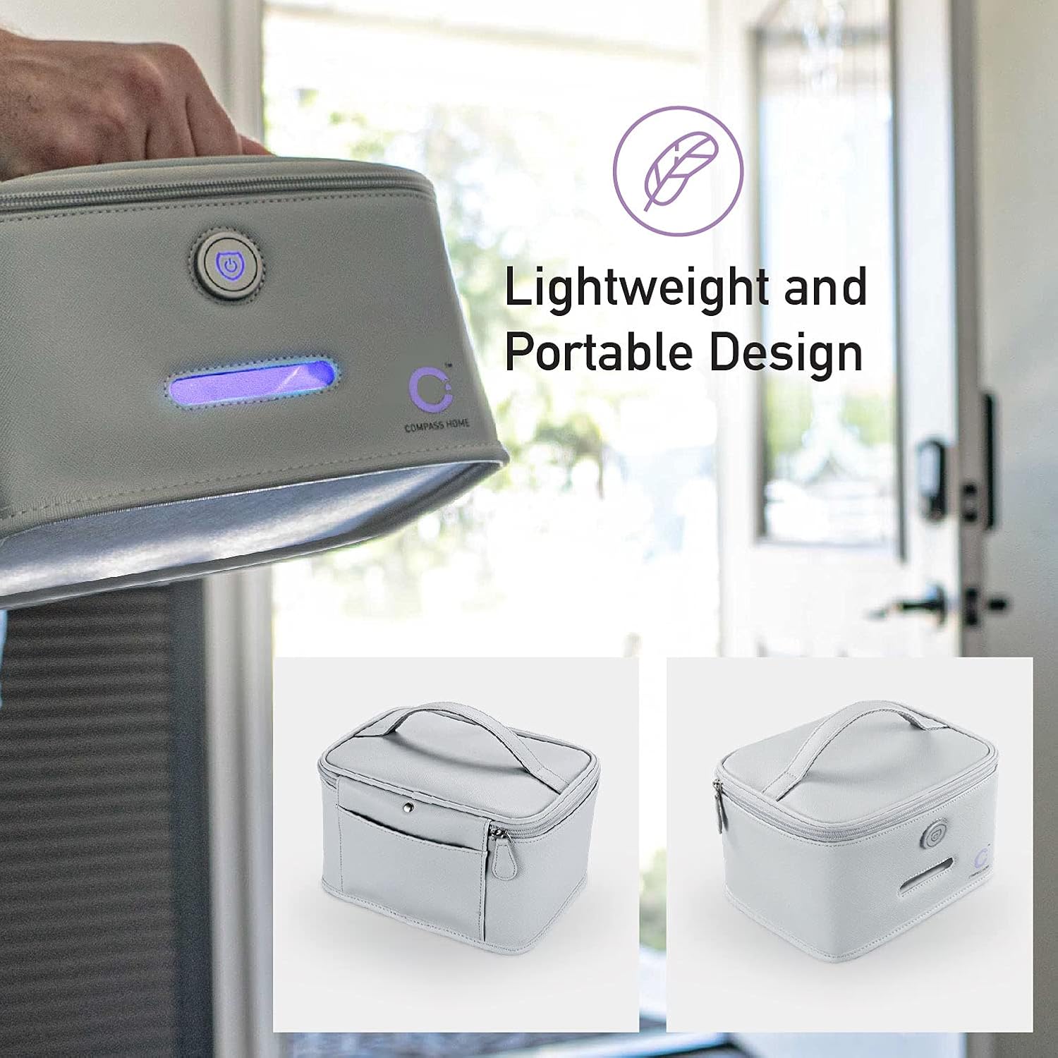 Portable UV-C LED Sterilization Soft Case with Child Lock S27954