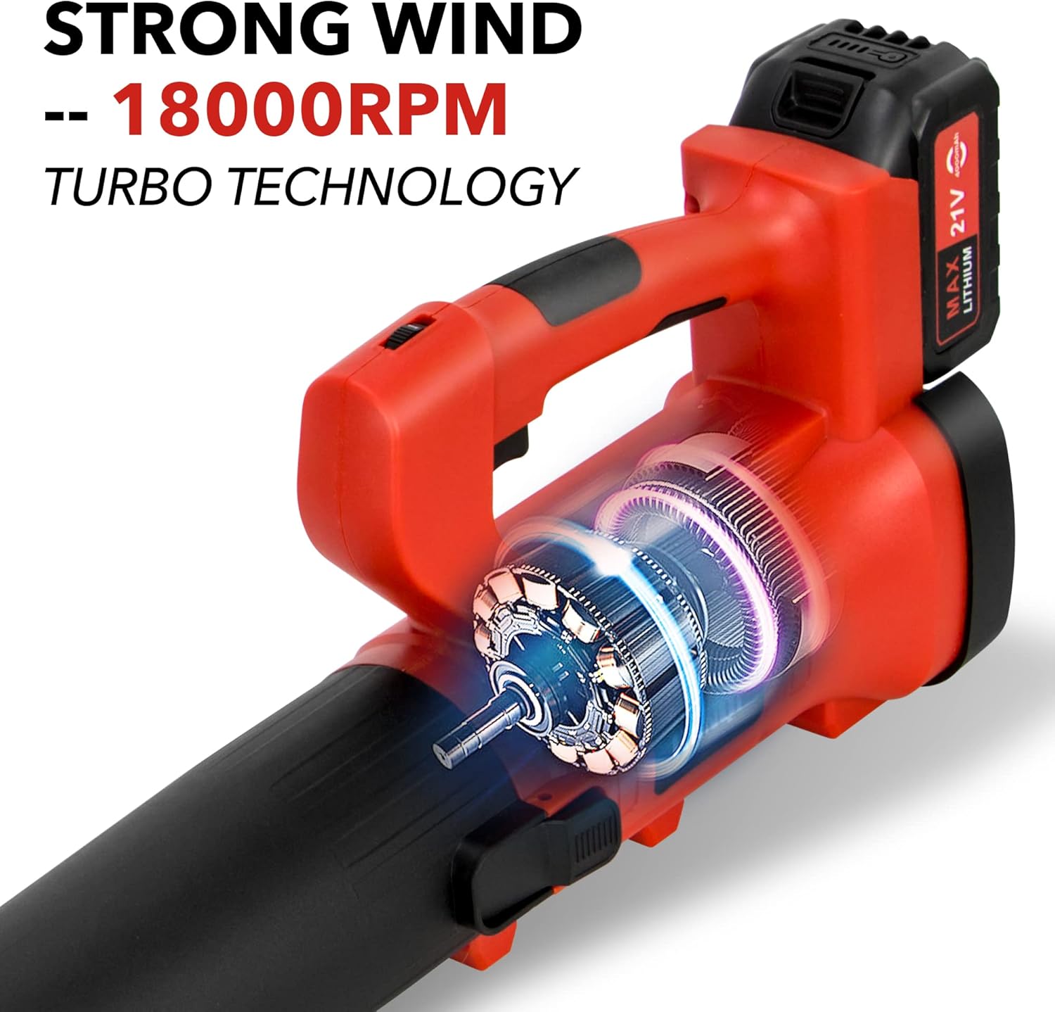 Cordless Handheld Leaf Blower with Battery & Charger K432105