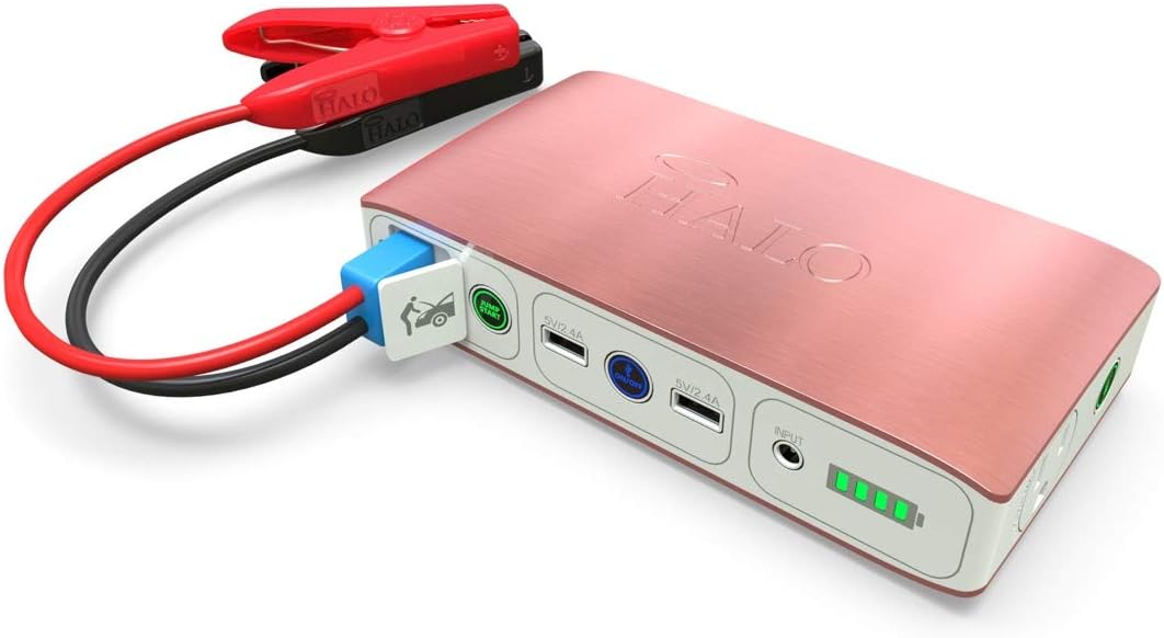 Portable Phone Laptop Charger Car Jump Starter with AC Outlet, Blue Graphite, Pack of 2 F429595