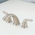 Brushed Nickel Deck Mount Hi-Arc Lavatory Faucet D332647