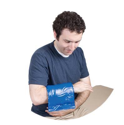 6 x 23 in. Blue-Vinyl Reusable Cold Pack, Neck - Pack of 12 P499
