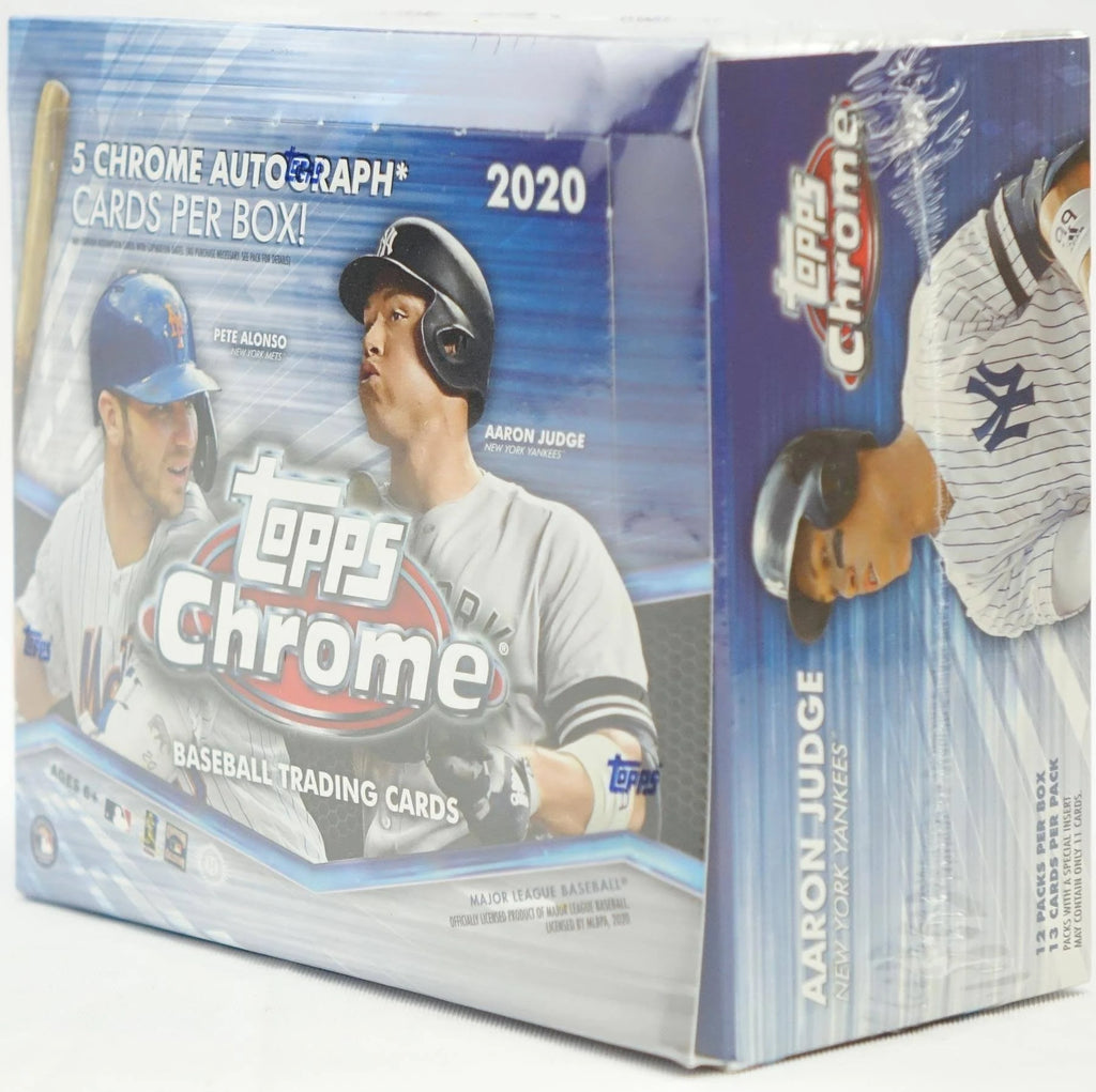 2020 Topps Chrome Baseball Jumbo Box G655