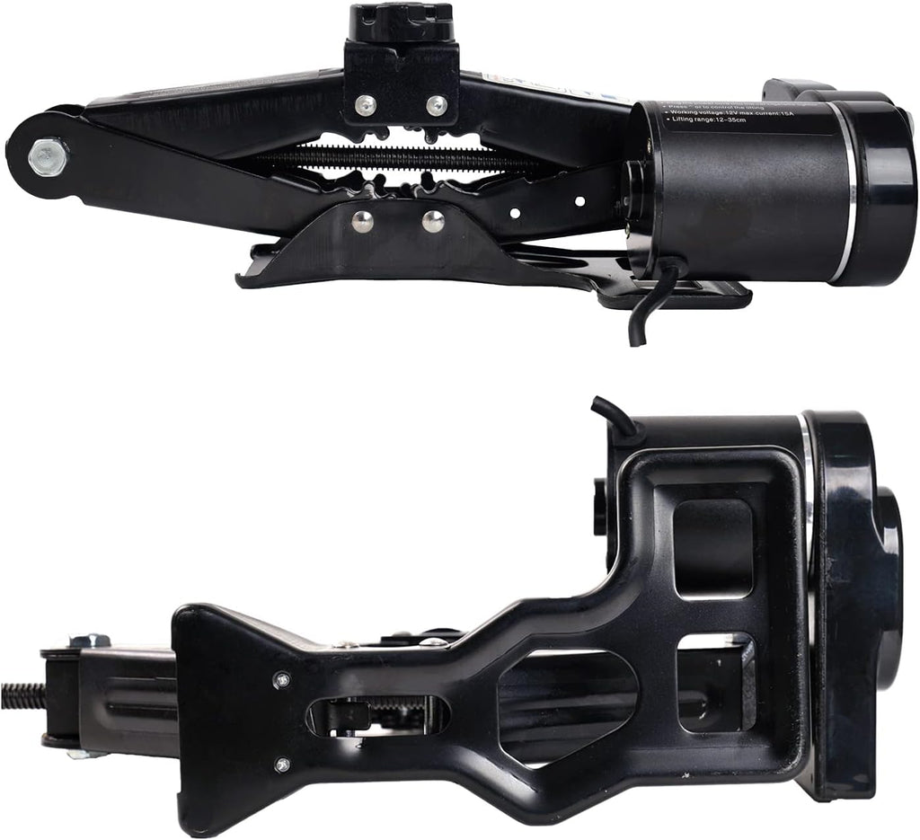 2 Ton 12V Electric Car Jack Kit Black Pack of 2 P9895