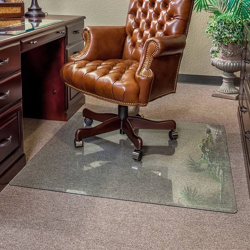 Clear Executive Chair Mat 46 x 46 Y533
