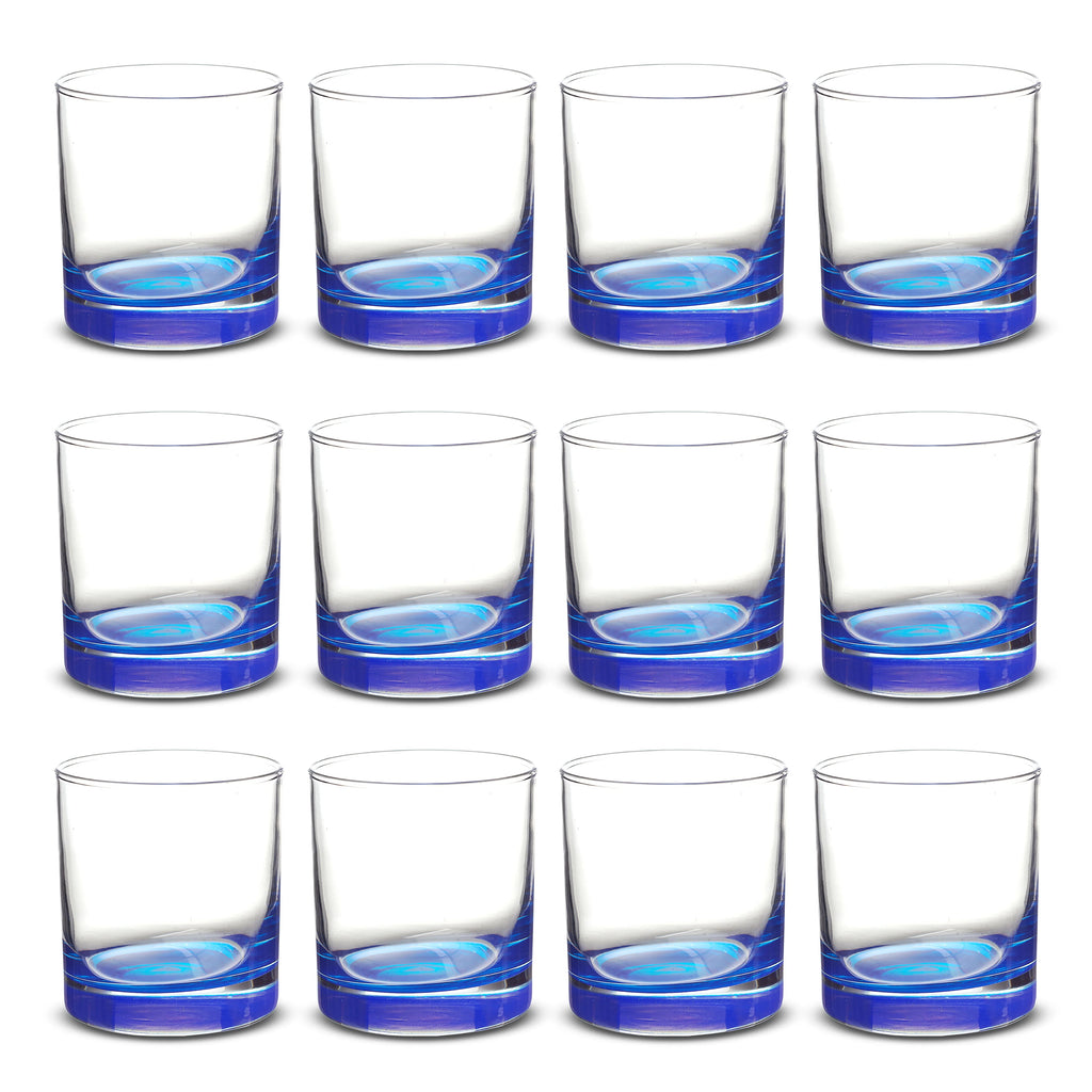 Blue 10.5 oz Whiskey Glass Set of 12 N210