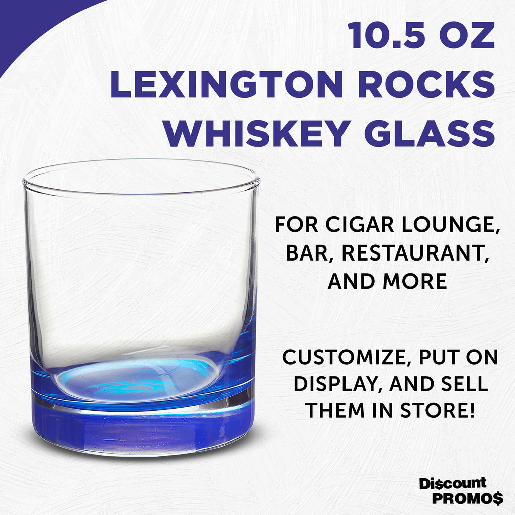 Blue 10.5 oz Whiskey Glass Set of 12 N210