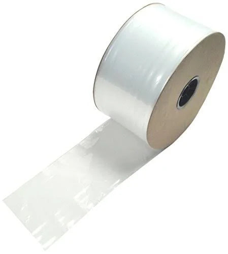 Clear 4 Mil Poly Tubing, 1075 ft. x 9x22 Width U415082
