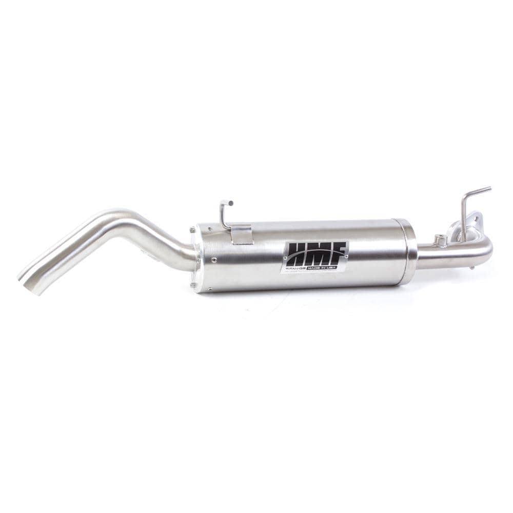Gray Titan-Qs Slip on Exhaust X7876