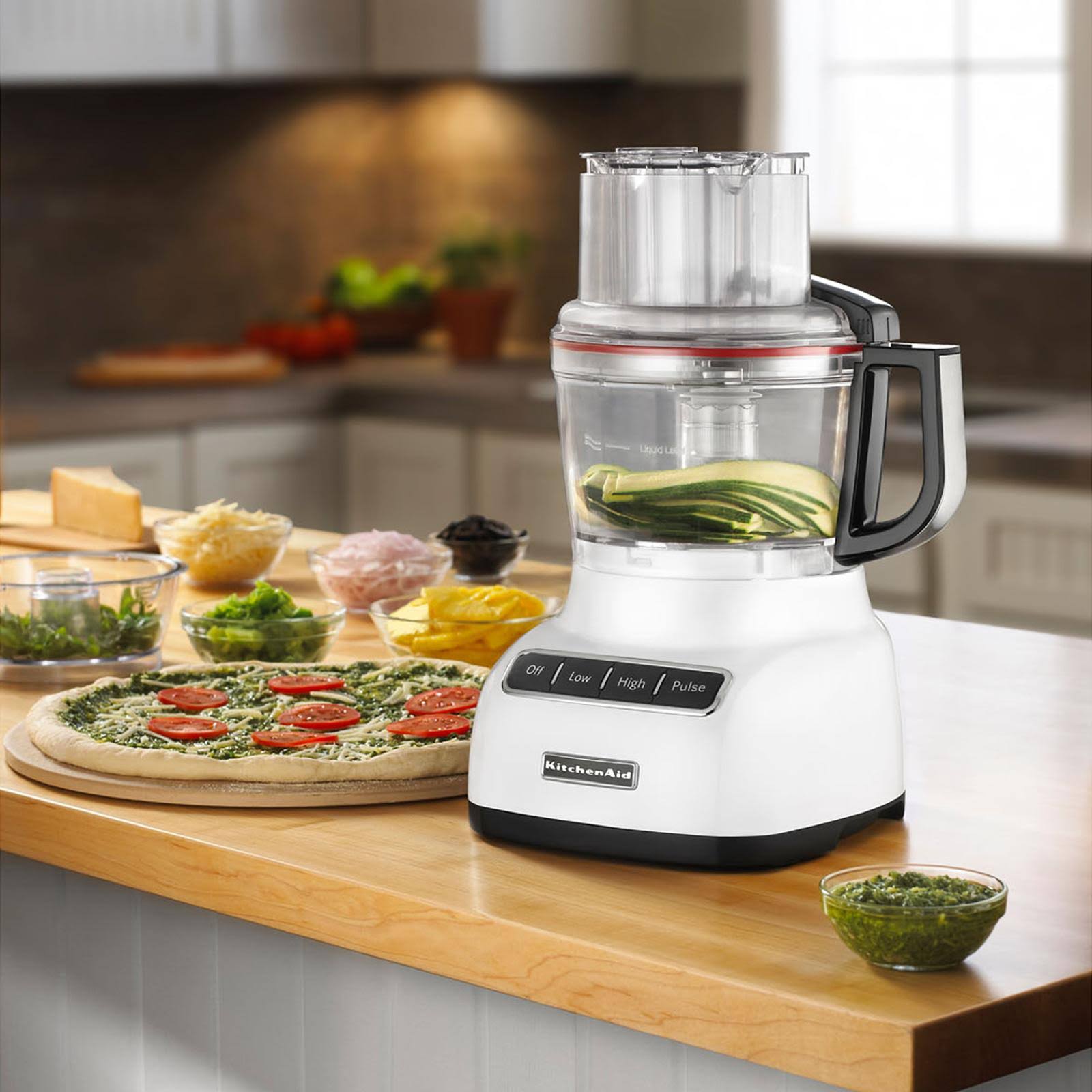 White 9 Cup Food Processor K71790