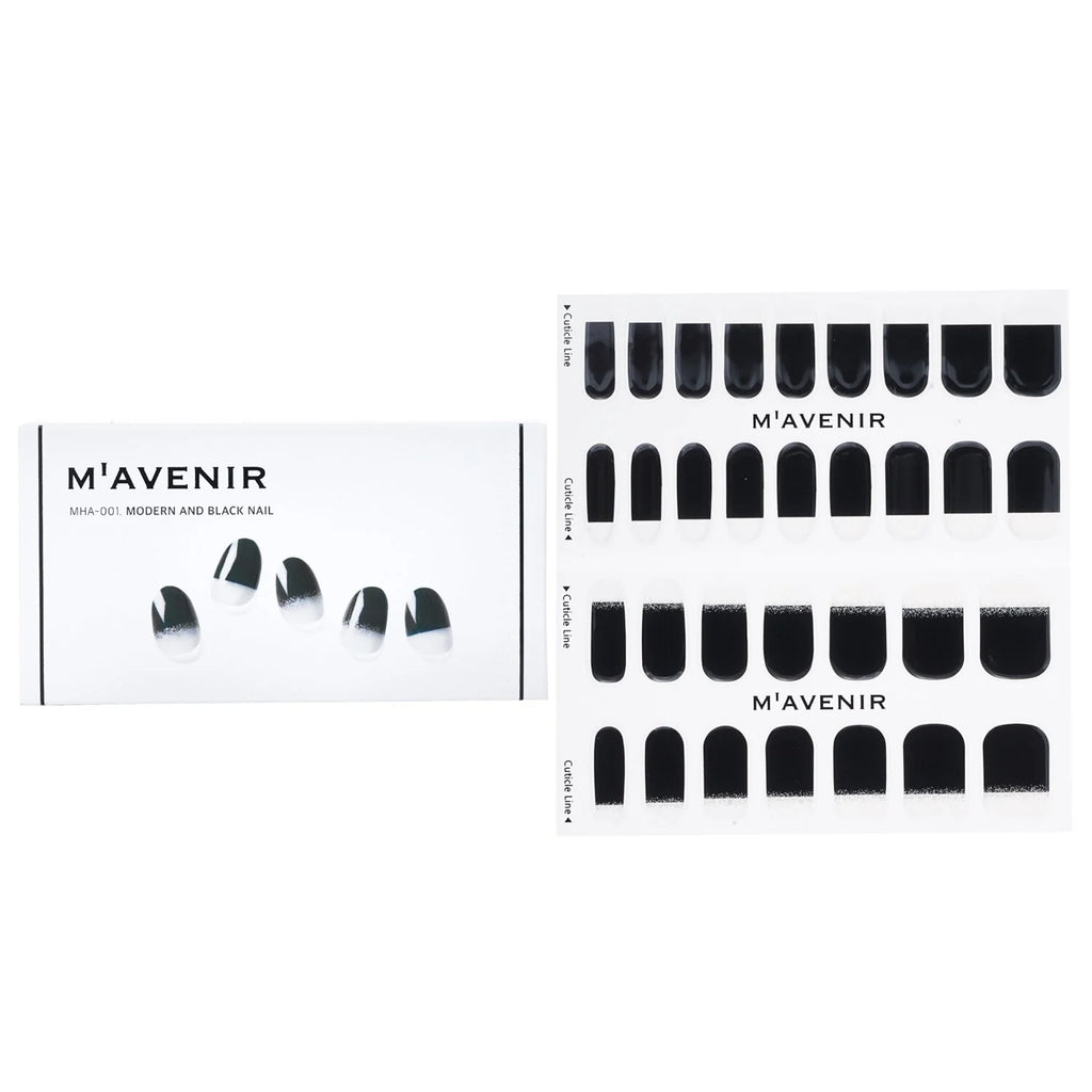 Classic Navy Nail Sticker 32pcs G511