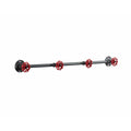 Sand Black Industrial Wall Coat Rack H235