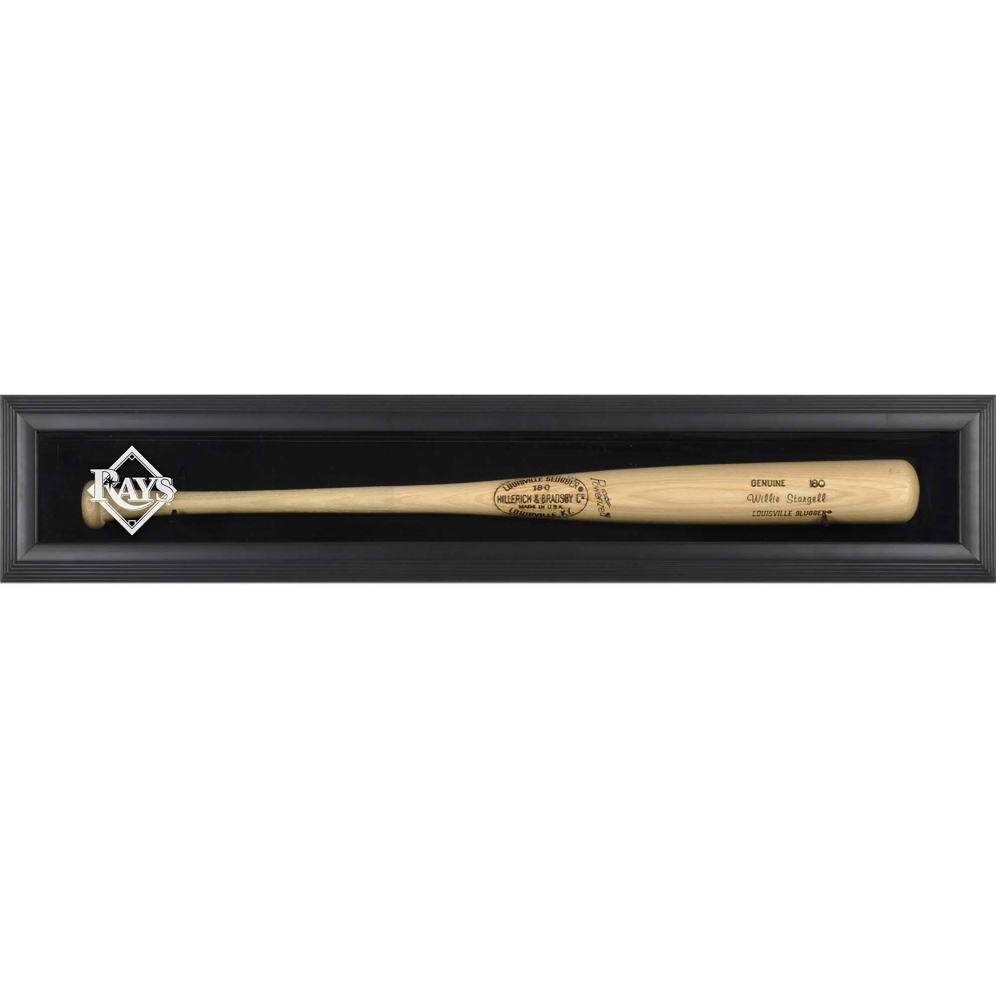 Black Framed Single Bat Display Case Q90528
