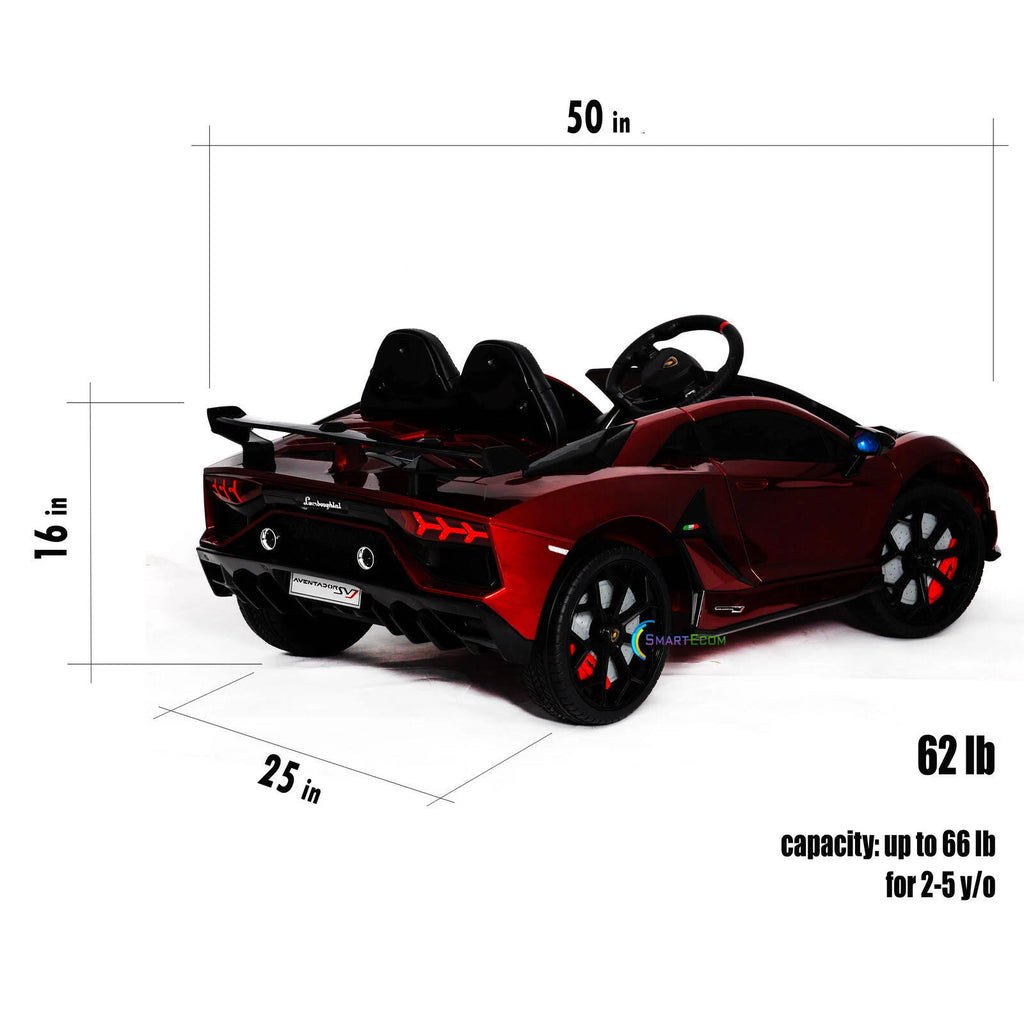 Red 12V Ride on Toy Car with Remote Control M825