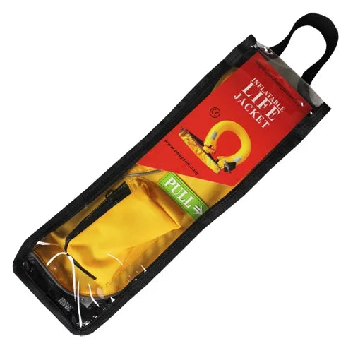 Manual Inflatable Waist Pack Life Jacket with Whistle B49684