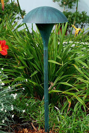 Patina Green Cast Aluminum Area Light B202