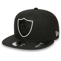 Black Outline Raiders Snapback Cap N432