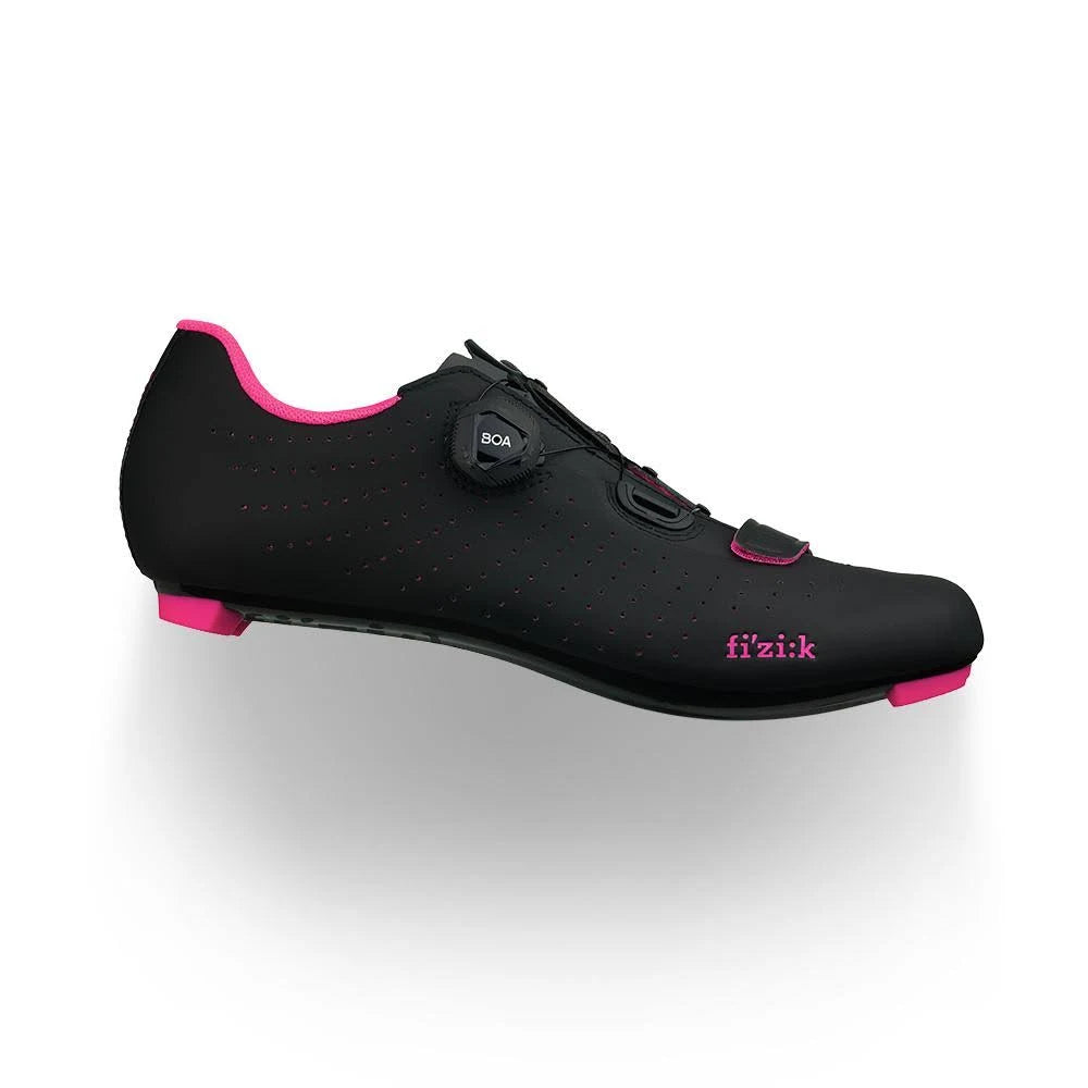 Black/Pink Fluo Road Cycling Shoes Q64088
