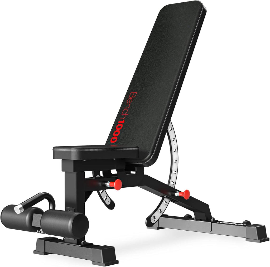 Adjustable Weight Bench Press Set for Home Gym Strength Training M2545