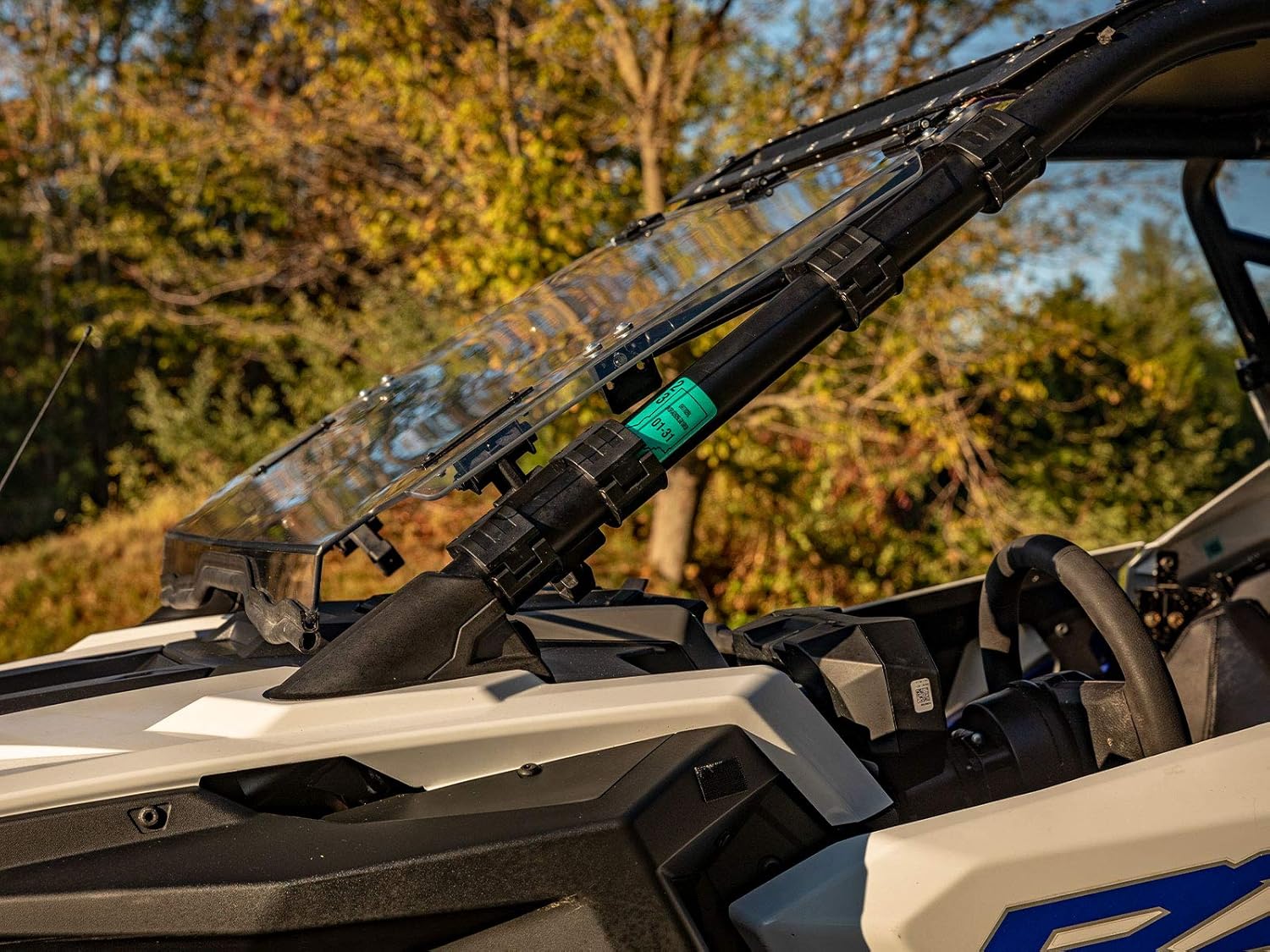 1/4 Polycarbonate Flip UTV Windshield P92391