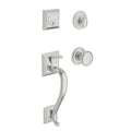Satin Chrome Full Dummy Sectional Handleset E115357