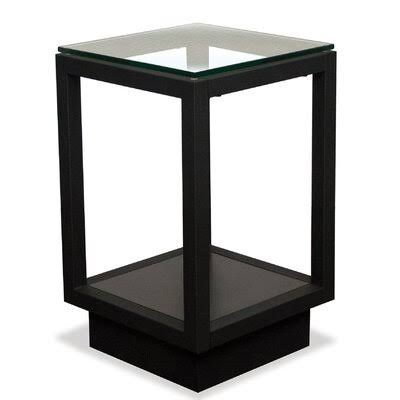 Glass End Table X1659
