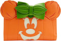 Glow in the Dark Pumpkin Flap Wallet V973