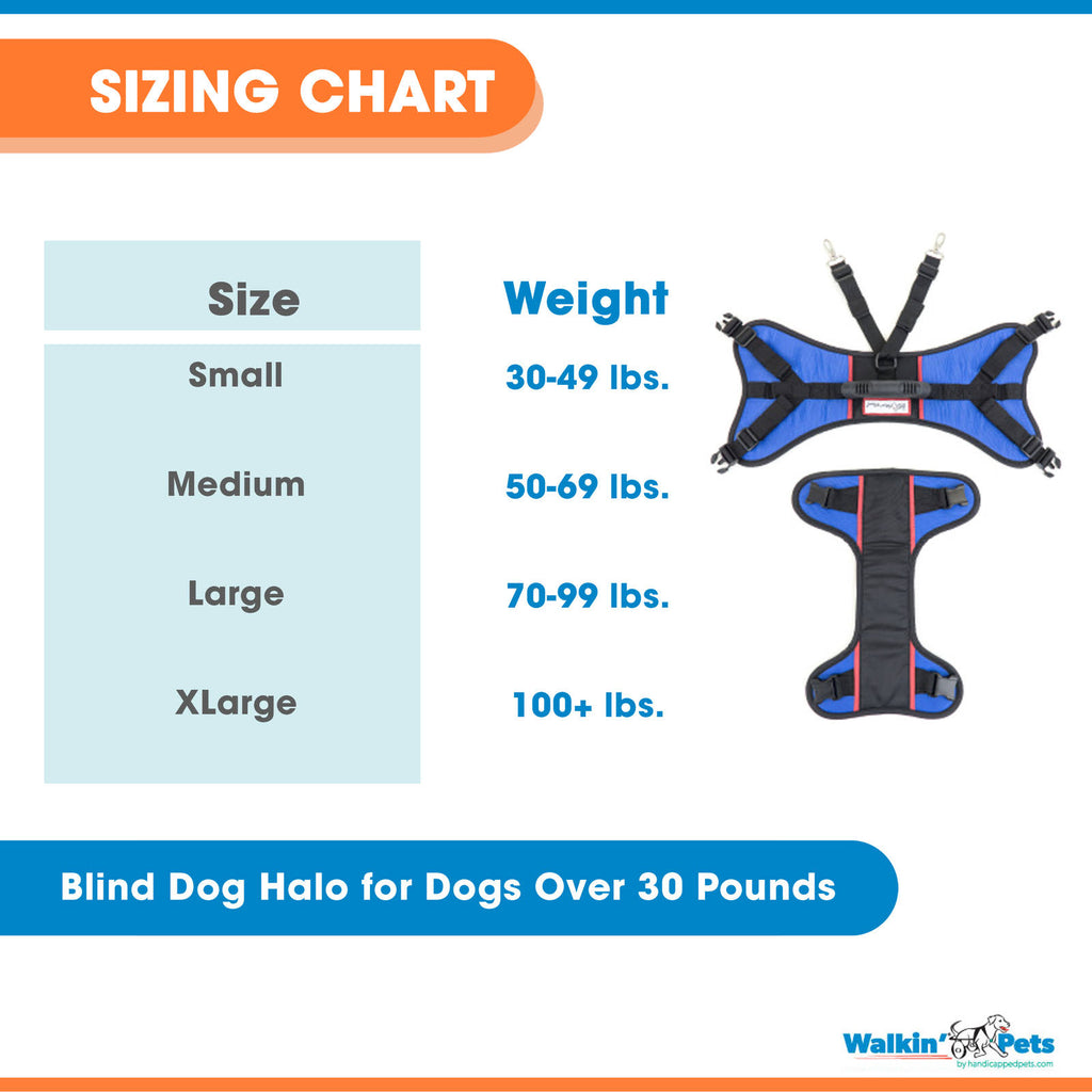Blind Dog Halo Harness for Pets Over 30 lbs D21791