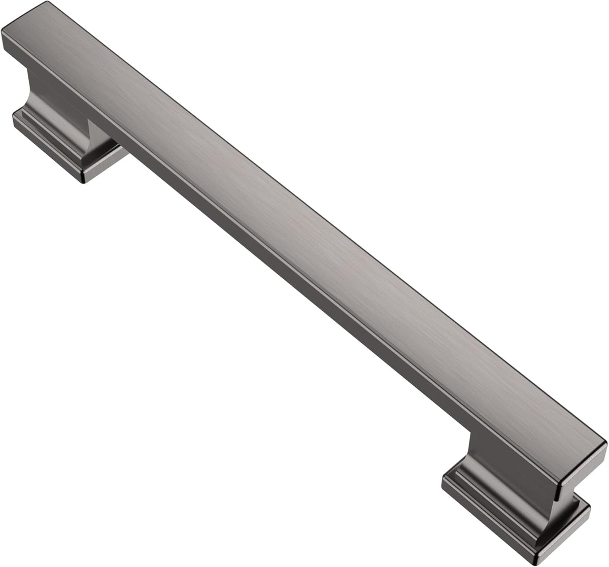 Brushed Satin Nickel 5 Inch Hole Centers Cabinet Drawer Handles Pulls 10 Pack G272