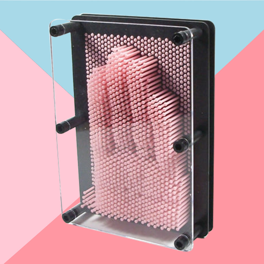 Medium Size Pink 3-Dimensional Pin Art Board Toy R25266