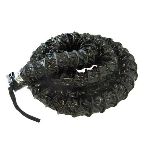 Black 16-inch by 25-Feet Ventilation Duct Hose E351