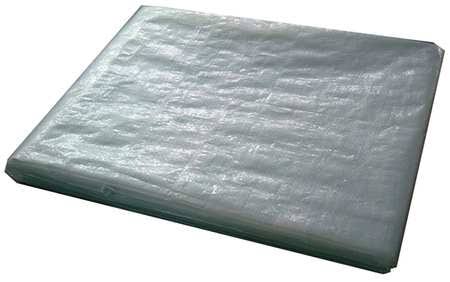 Transparent Polyethylene Tarp 50x80Ft W409777