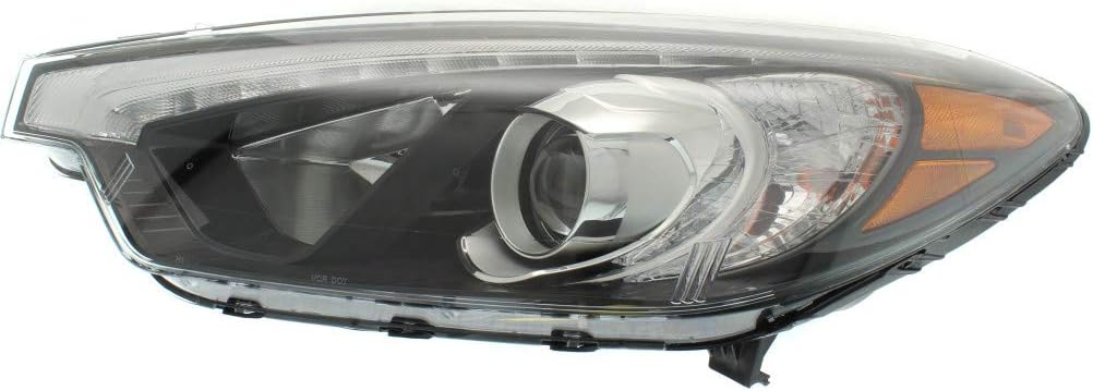 Passenger Side Halogen Headlight for Kia Forte Sedan V53477